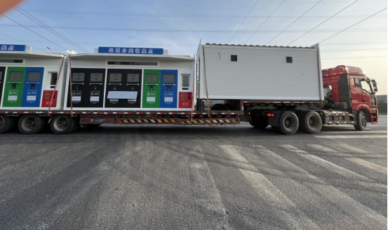 華展貓先生，智能分類垃圾房，小區(qū)垃圾分類解決方案