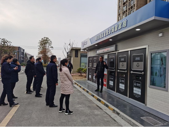 華展貓先生，智能垃圾分類收集房，垃圾分類房廠家