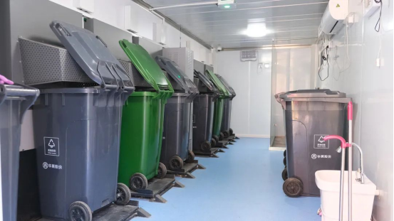 華展貓先生，智能垃圾分類收集房，垃圾房廠家，垃圾屋定制