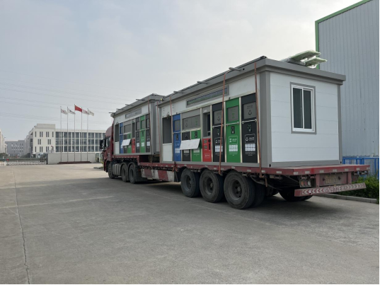 貓先生垃圾分類設(shè)備廠家，智能垃圾房，小區(qū)垃圾分類點建設(shè)