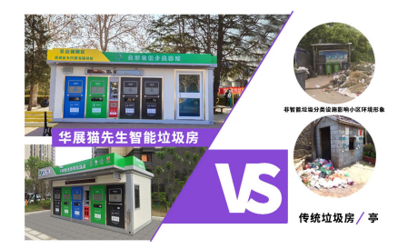 貓先生垃圾分類，智能垃圾房，垃圾箱廠家，垃圾分類收集點建設(shè)