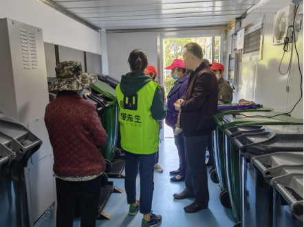 貓先生生活垃圾四分類，智能分類垃圾房，廚余垃圾分類