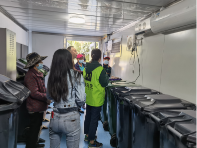 貓先生智能垃圾分類房，社區(qū)垃圾分類收集點(diǎn)，生活垃圾投放房生產(chǎn)廠家