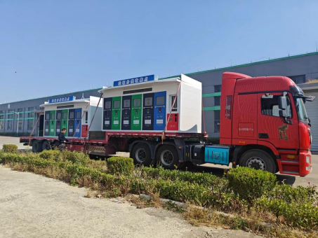 貓先生智能垃圾分類，小區(qū)垃圾房廠家，專業(yè)垃圾收集站制造