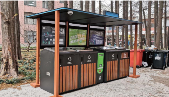 貓先生智能垃圾分類亭價格，定時定點垃圾收集點 ，垃圾亭生產(chǎn)廠家