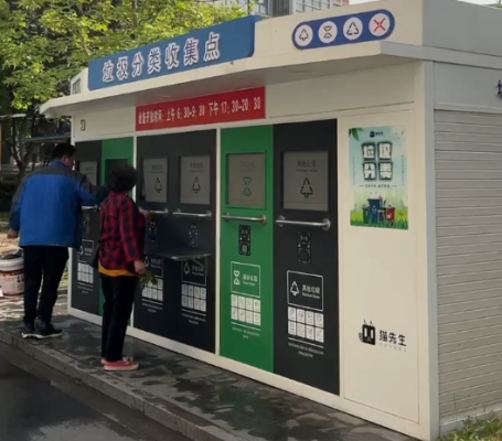 智能垃圾房,垃圾收集點(diǎn)，清潔屋,小區(qū)垃圾分類站生產(chǎn)廠家