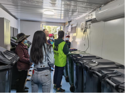 智能分類垃圾房，清潔小屋，垃圾分類收集站生產廠家