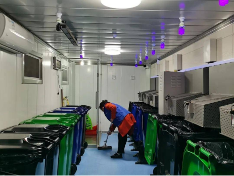 江蘇智能分類垃圾房，清潔小屋，垃圾分類收集站生產(chǎn)廠家