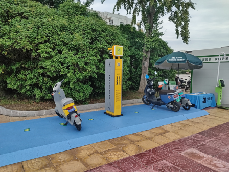 華展貓先生電動車充電樁生產(chǎn)廠家，共享電動車解決方案