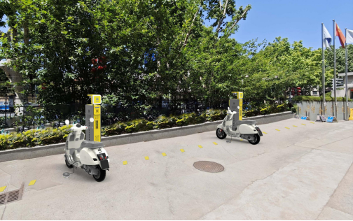 電單車充電樁，智能無線充電樁，智能掃碼電動自行車充電樁廠家